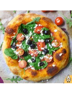 Pizza de Espinacas y...