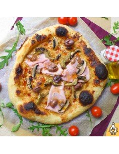 Pizza Bianca de Jamón York