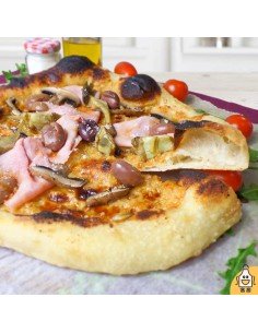 Pizza Bianca de Jamón York 2