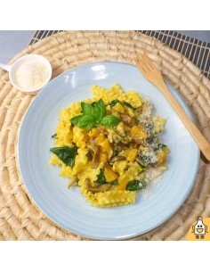 Mafalde con Mango y Setas 2