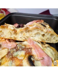 Pizza Bianca de Jamón York... 2