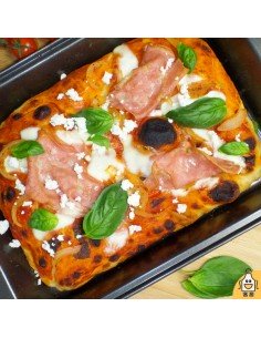 Pizza Rossa de Mortadela de...