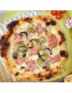 Pizza Bianca de Mortadela...