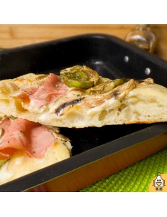 Pizza Bianca de Mortadela... 2