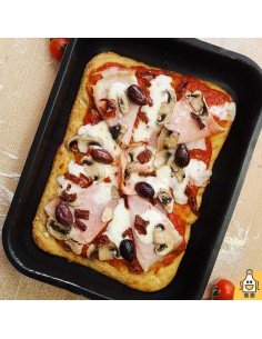 Pizza Rossa de Jamón York...