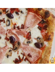 Pizza Rossa de Jamón York 2