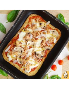 Pizza Atún in Teglia