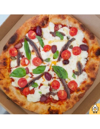 Pizza Sardenaria Masa Napolitana