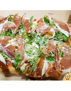 Pizza Serrano y Rúcula 2