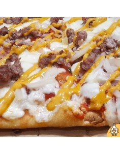 Pizza Carne y Salsa Ahumada 2